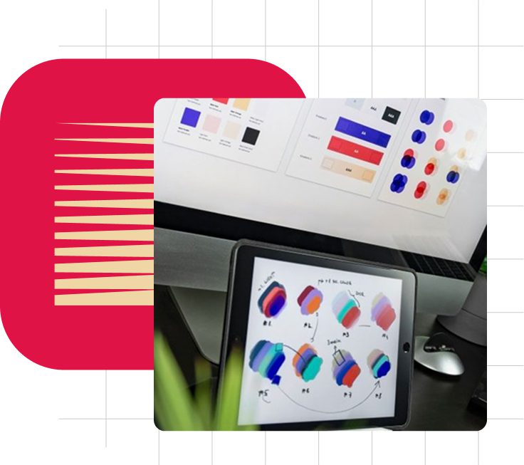 marque alignée charte graphique agence la base supports de communication